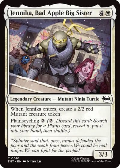 Jennika Bad Apple Big Sister Teenage Mutant Ninja Turtles Magic card