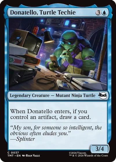 Donatello Turtle Techie Teenage Mutant Ninja Turtles Magic card