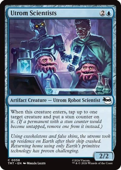 Utrom Scientists Teenage Mutant Ninja Turtles Magic card