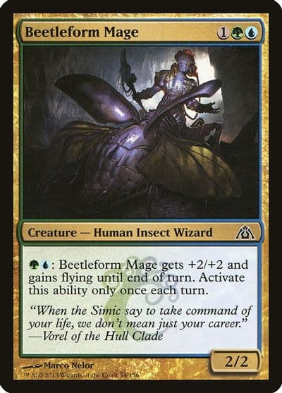 Beetleform Mage Dragon's Maze Magic card