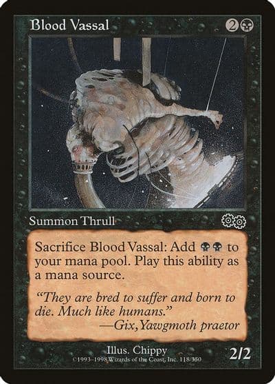 Blood Vassal Urza's Saga Magic card