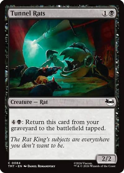 Tunnel Rats Teenage Mutant Ninja Turtles Magic card