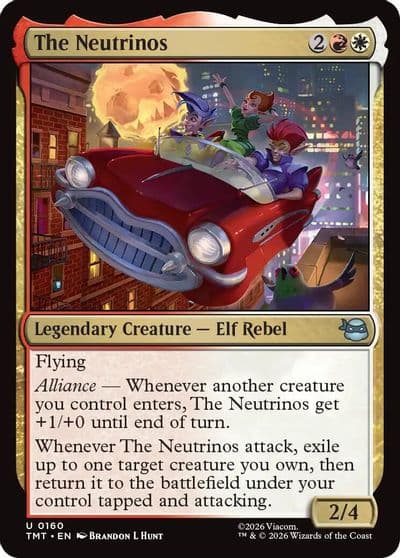 The Neutrinos Teenage Mutant Ninja Turtles Magic card