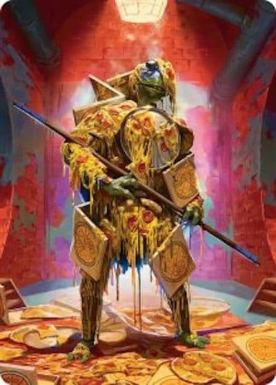 Commanders Plate Art Card Art Series: Teenage Mutant Ninja Turtles Magic card