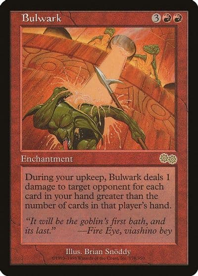 Bulwark Urza's Saga Magic card