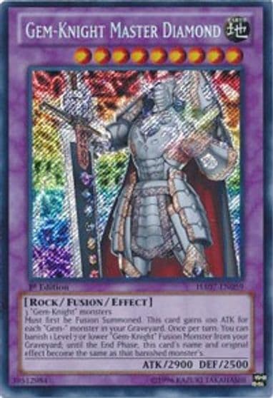 Gem Knight Master Diamond Hidden Arsenal 7: Knight of Stars Yu-Gi-Oh! card