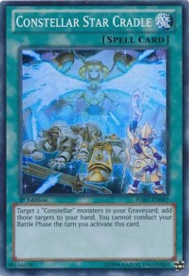 Constellar Star Cradle Hidden Arsenal 7: Knight of Stars Yu-Gi-Oh! card