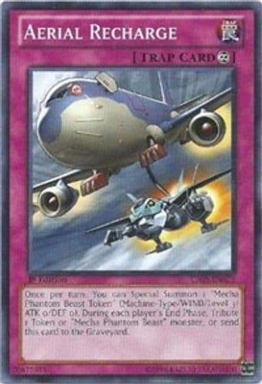 Aerial Recharge Lord of the Tachyon Galaxy Yu-Gi-Oh! card