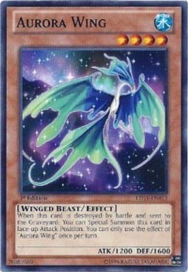 Aurora Wing Lord of the Tachyon Galaxy Yu-Gi-Oh! card