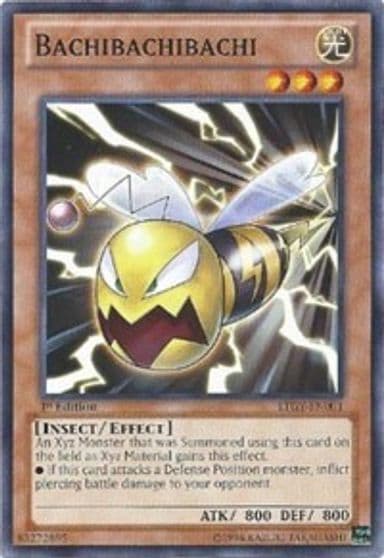 Bachibachibachi Lord of the Tachyon Galaxy Yu-Gi-Oh! card