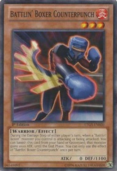 Battlin Boxer Counterpunch Lord of the Tachyon Galaxy Yu-Gi-Oh! card