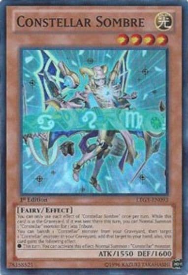 Constellar Sombre Lord of the Tachyon Galaxy Yu-Gi-Oh! card