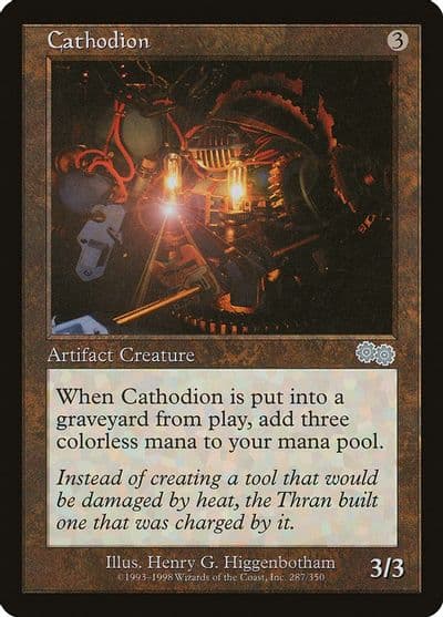 Cathodion Urza's Saga Magic card