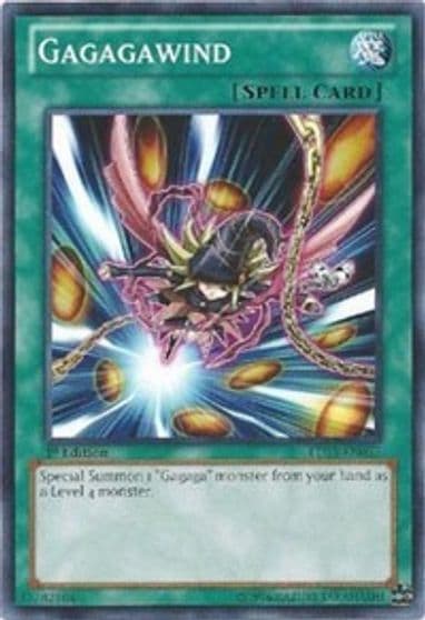 Gagagawind Lord of the Tachyon Galaxy Yu-Gi-Oh! card