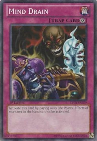 Mind Drain Lord of the Tachyon Galaxy Yu-Gi-Oh! card