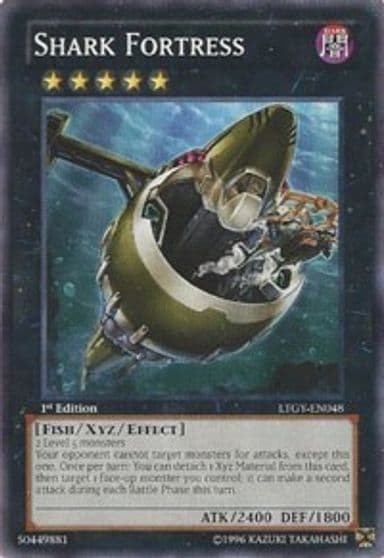 Shark Fortress Lord of the Tachyon Galaxy Yu-Gi-Oh! card