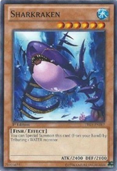 Sharkraken Lord of the Tachyon Galaxy Yu-Gi-Oh! card
