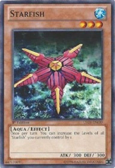 Starfish Lord of the Tachyon Galaxy Yu-Gi-Oh! card