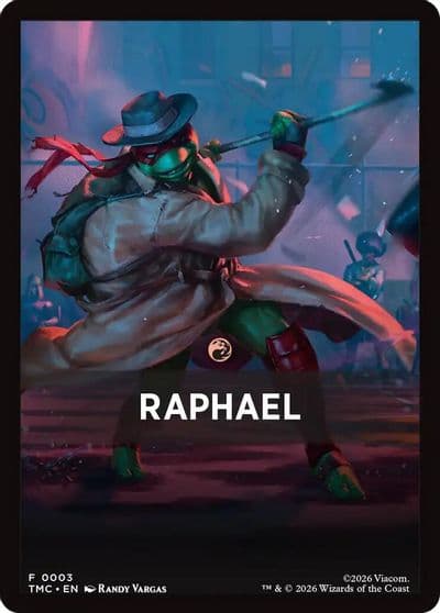 Raphael Theme Card Commander: Teenage Mutant Ninja Turtles Magic card