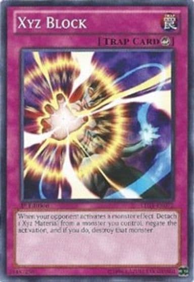 Xyz Block Lord of the Tachyon Galaxy Yu-Gi-Oh! card