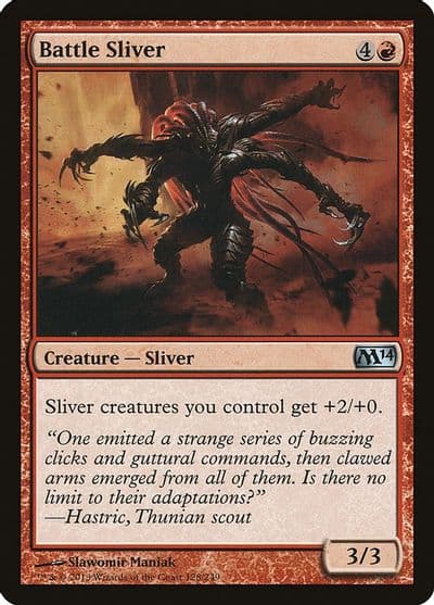 Battle Sliver Magic 2014 (M14) Magic card
