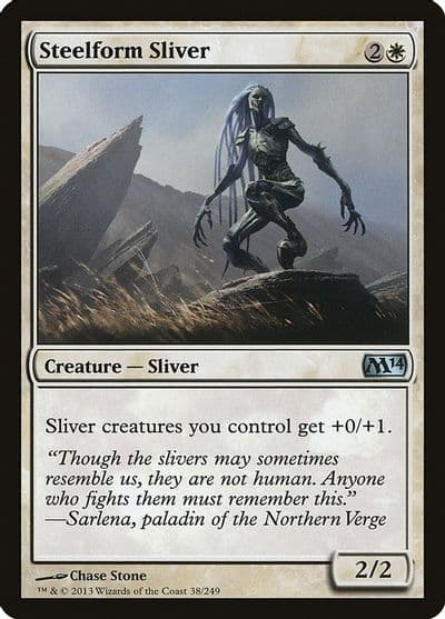Steelform Sliver Magic 2014 (M14) Magic card