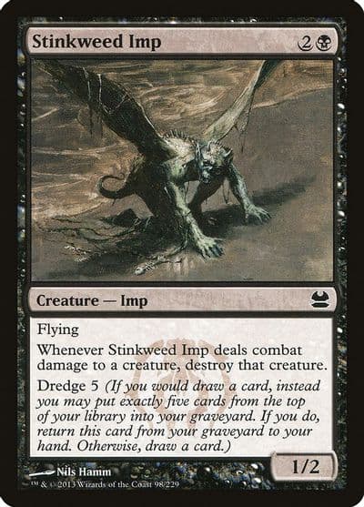 Stinkweed Imp Modern Masters Magic card