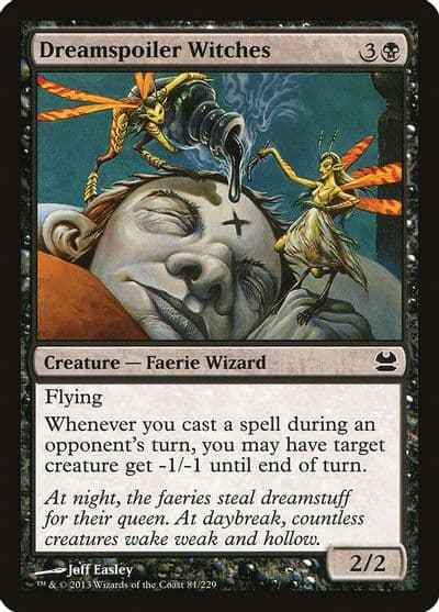 Dreamspoiler Witches Modern Masters Magic card