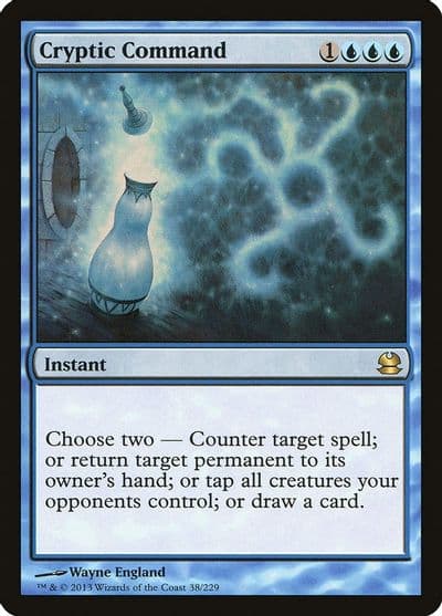 Cryptic Command Modern Masters Magic card