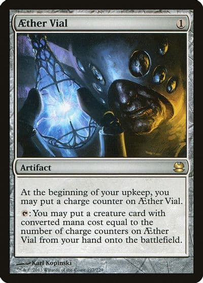 Aether Vial Modern Masters Magic card