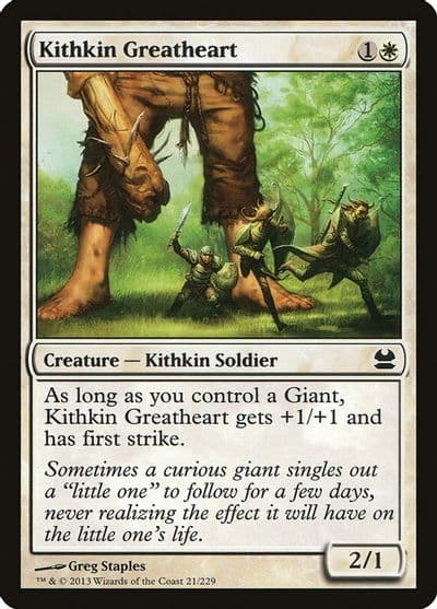 Kithkin Greatheart Modern Masters Magic card