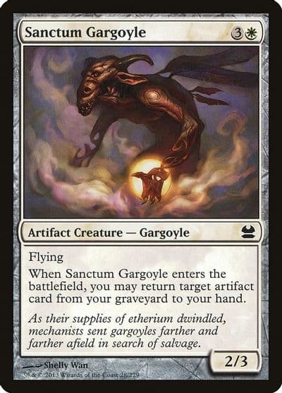 Sanctum Gargoyle Modern Masters Magic card