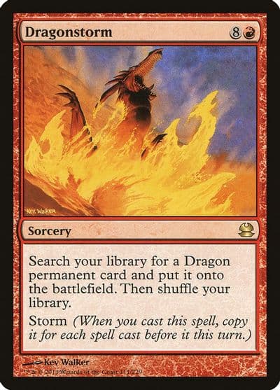 Dragonstorm Modern Masters Magic card