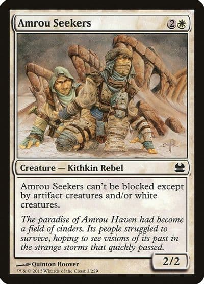 Amrou Seekers Modern Masters Magic card