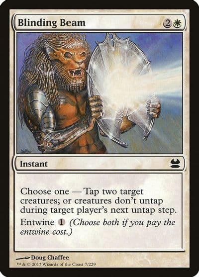 Blinding Beam Modern Masters Magic card