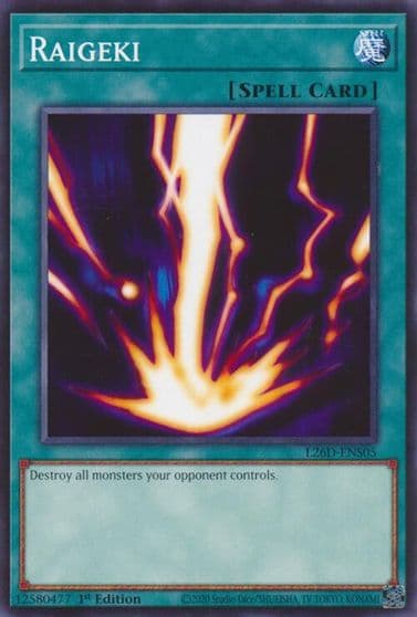 Raigeki Legendary Modern Decks 2026 Yu-Gi-Oh! card