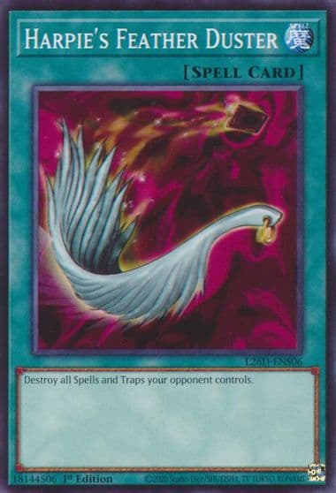 Harpies Feather Duster Legendary Modern Decks 2026 Yu-Gi-Oh! card