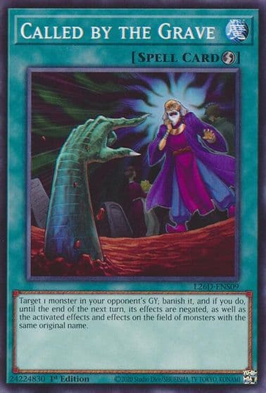 Called by the Grave Legendary Modern Decks 2026 Yu-Gi-Oh! card