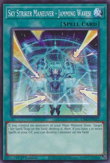 Sky Striker Maneuver Jamming Waves Legendary Modern Decks 2026 Yu-Gi-Oh! card