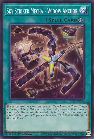 Sky Striker Mecha Widow Anchor Legendary Modern Decks 2026 Yu-Gi-Oh! card