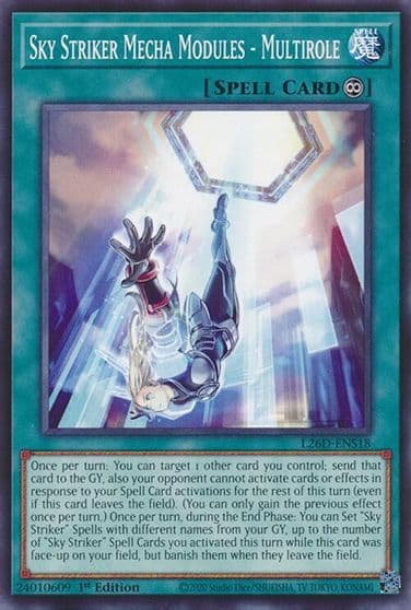 Sky Striker Mecha Modules Multirole Legendary Modern Decks 2026 Yu-Gi-Oh! card
