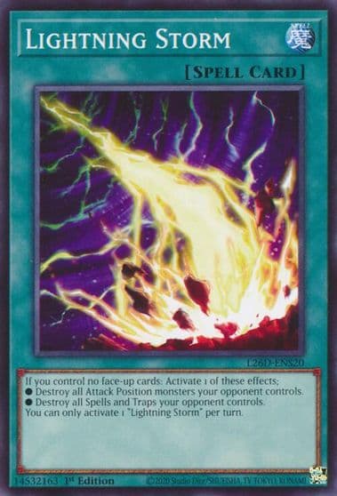 Lightning Storm Legendary Modern Decks 2026 Yu-Gi-Oh! card