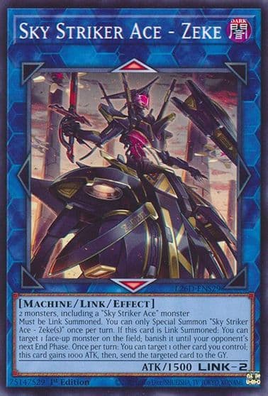 Sky Striker Ace Zeke Legendary Modern Decks 2026 Yu-Gi-Oh! card