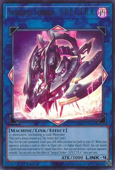 Surgical Striker SPECTRA Legendary Modern Decks 2026 Yu-Gi-Oh! card