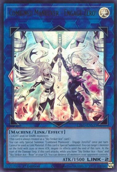 Combined Maneuver Engage Zero Legendary Modern Decks 2026 Yu-Gi-Oh! card