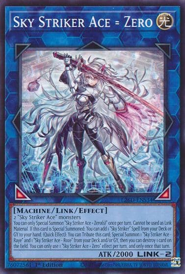 Sky Striker Ace = Zero Legendary Modern Decks 2026 Yu-Gi-Oh! card