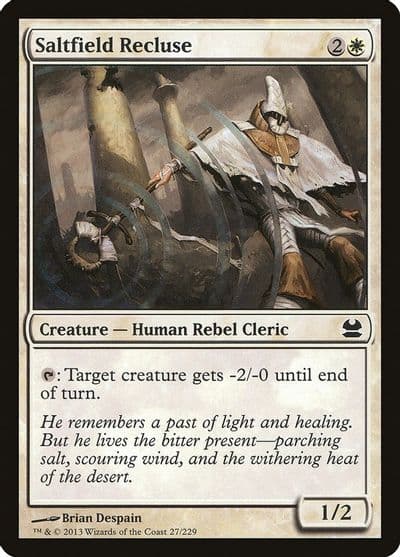 Saltfield Recluse Modern Masters Magic card