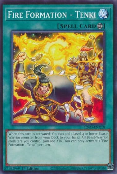 Fire Formation Tenki Legendary Modern Decks 2026 Yu-Gi-Oh! card