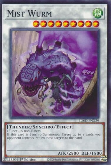 Mist Wurm Legendary Modern Decks 2026 Yu-Gi-Oh! card