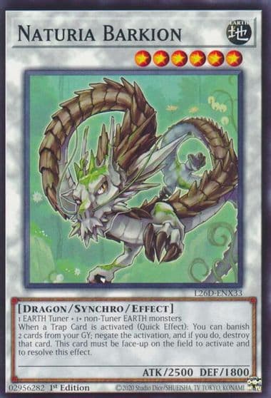 Naturia Barkion Legendary Modern Decks 2026 Yu-Gi-Oh! card